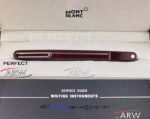 Perfect Replica Montblanc Stainless Steel Clip Brown M Marc Rollerball Pen